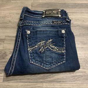 Miss Me Boyfriend Capri Jeans; 29 Women’s